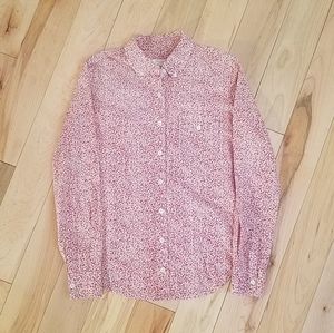 Equipment cotton floral buttondown shirt Sz XS